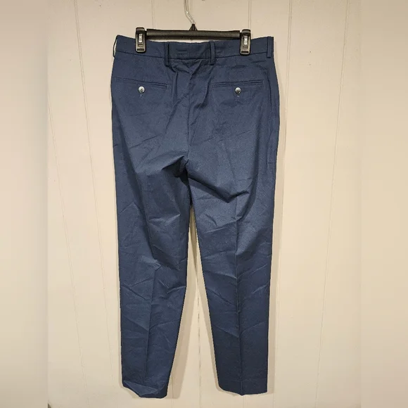 Nautica Modern Fit Two Piece Suit 38R Jacket 32x30 Pants Blue Active Stretch NWT